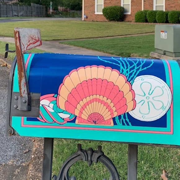 "Garage Sale" vinyl magnetic mailbox cover NIB - Picture 4 of 4